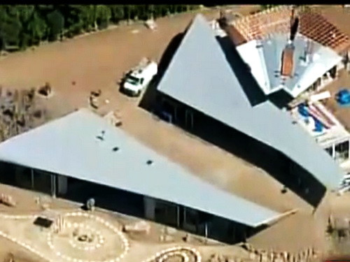 Si-a facut o casa dintr-un avion, in Malibu