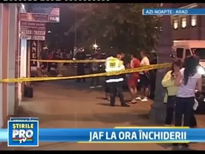 Jaf la o casa de amanet din Arad. Hotul a fugit cu 2.000 de lei