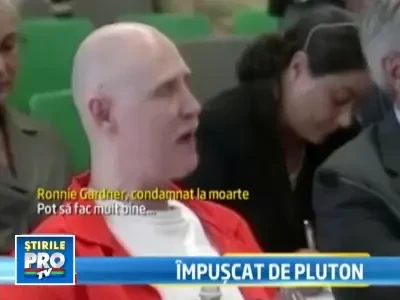 Utah: condamnat la moarte, executat. 5 tragatori l-au avut in bataia pustii