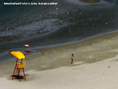 Pete de petrol in Marea Neagra