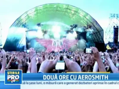 Aerosmith a incantat publicul la Bucuresti