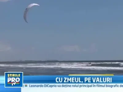 Daca bate vantul la mare, nu va intristati, faceti kiting
