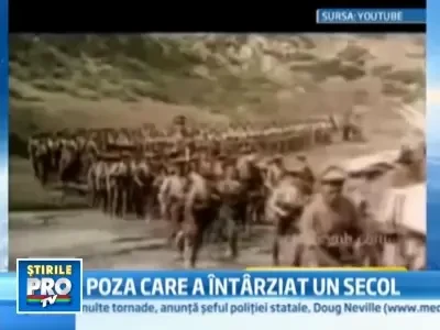 Au primit o fotografie expediata cu un secol in urma