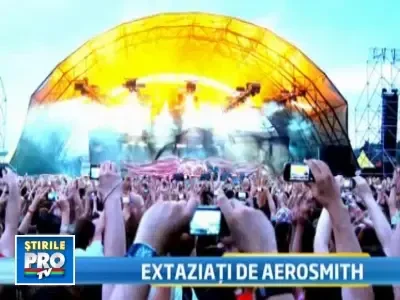 Aerosmith a incantat publicul la Bucuresti