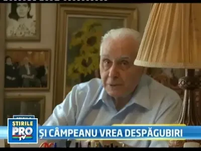 Radu Campeanu cere statului roman 250.000 de euro despagubiri