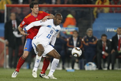 Spania - Honduras, scor 2-0, in grupa H a Cupei Mondiale