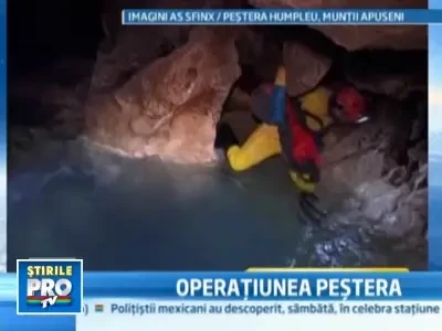 Antrenament special pentru speologi in Apuseni