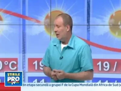 Prognoza meteo pentru urmatoarele trei zile