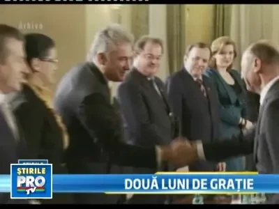 Guvernul Boc trece si de vara. Nicio remaniere in 60 de zile