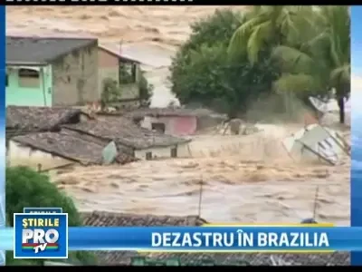 Brazilia, in doliu. Cel putin 41 de morti in urma inundatiilor devastatoare