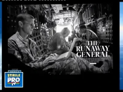 Obama l-a demis pe generalul McCrystal, comandantul NATO din Afganistan