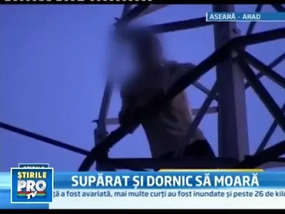 A vrut sa se sinucida pentru ca sotia nu-l mai primea acasa