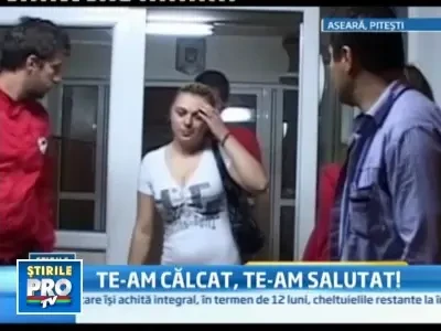 A calcat o tanara cu masina, dar si-a vazut de drum.Era grabit sa dea Bacul