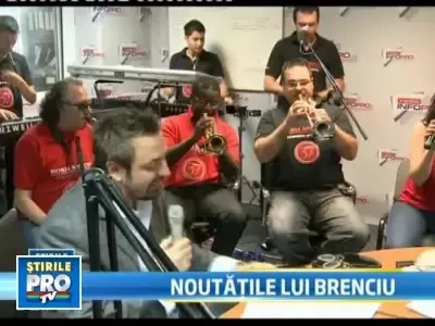 Horia Brenciu a daruit 37 de exemplare din noul sau album la Radio InfoPro