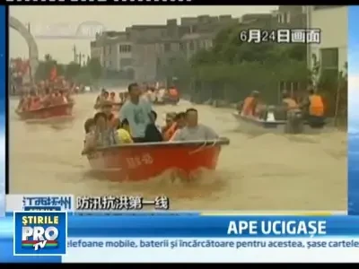Zece provincii chineze sunt ravasite de inundatii