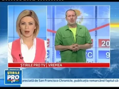 Vezi prognoza pentru urmatoarele trei zile