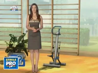 Cristina Spatar ia lectii de autoaparare in Ce se intampla, doctore?