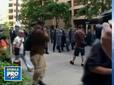 Proteste violente la Toronto in timpul summit-ului G20