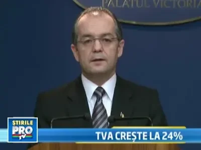 Guvernul a decis cresterea TVA la 24%! Masura ii afecteaza pe toti romanii