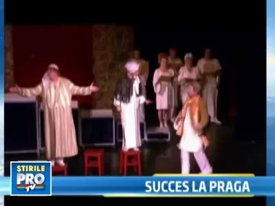 Cu talentul lor, actorii nostri au cules aplauze si la Praga
