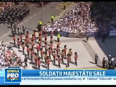 Peste 1000 de militari au defilat cu ocazia Zilei Armatei in Marea Britanie