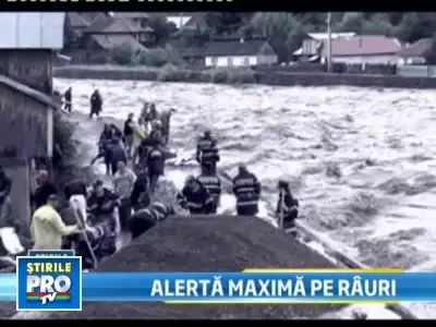 Viituri devastatoare! Cod ROSU pe Prut si Raul Negru din Covasna