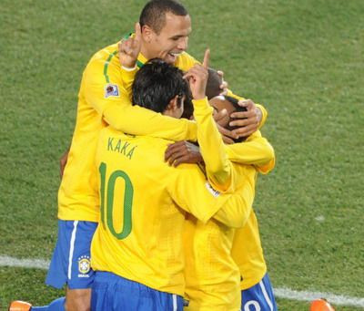 Samba la Cupa Mondiala. Brazilia 3-0 Chile