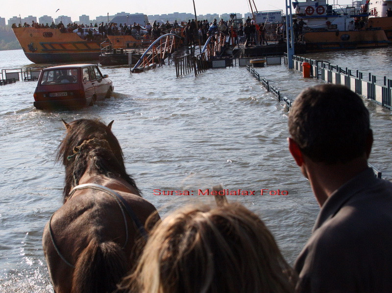 Viata printre ape. Dunarea a navalit in casele oamenilor!