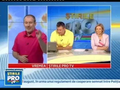 Prognoza meteo pentru urmatoarele trei zile