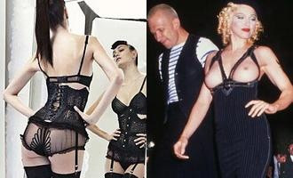 Lenjerie intima super sexy, marca Jean Paul Gaultier! Iti place? FOTO