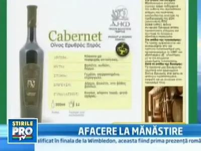 Imbracat in sutana face afaceri bio pe internet