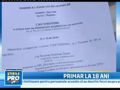 E primar la doar 18 ani! Cel mai tanar din istoria Bulgariei
