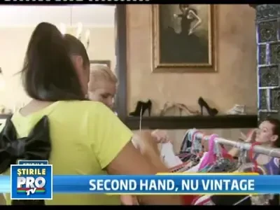 Nu faceti confuzie intre hainele vintage si cele second-hand!