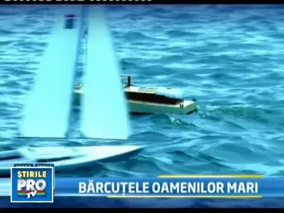 Navomodelismul, pasiunea oamenilor mari pentru barcute