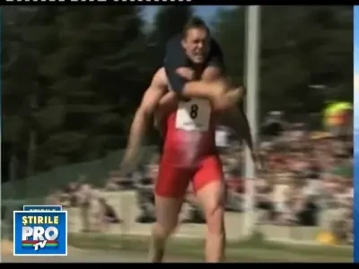Si-au luat nevestele in spinare si au gonit cu gandul la premiul cel mare