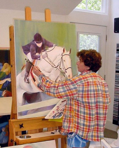 Picteaza dumnezeieste, desi este oarba complet. Video