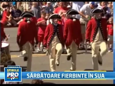 De 4 iulie, cerul Statelor Unite a stralucit intr-un urias joc de artificii