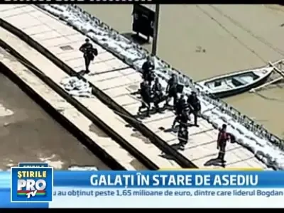 Digul de aparare de la Galati este gata. Se va sparge digul Cotul Pisicii