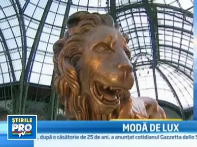 Chanel, sub semnul Leului. Colectie impresionanta prezentata la Paris