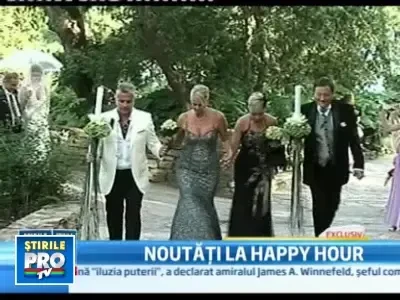 Logodna Marciuc-Enache, prezentata in exclusivitate la Happy Hour