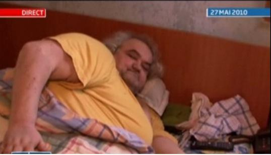 Cel mai gras barbat din Romania s-a stins din viata