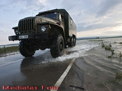 Adevarat potop in Mures de Sfantul Ilie