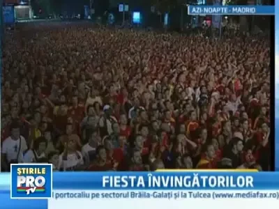 Fiesta in Spania! Ibericii au castigat pentru prima oara Cupa Mondiala!