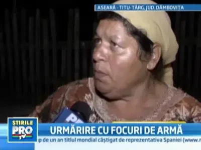 S-au tras focuri de arma in Dambovita! Infractorul a reusit insa sa scape