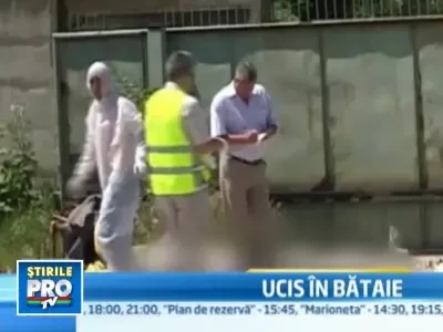 Crima sinistra: corpul unui barbat descoperit in curtea unei fabrici