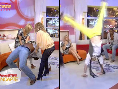 Gata de Olimpiada! La "Povestiri", Cabral a facut podul si Solcanu, roata