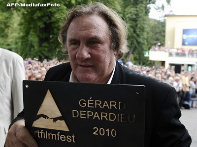 Gerard Depardieu filmeaza in Romania "Moartea lui Ipu"