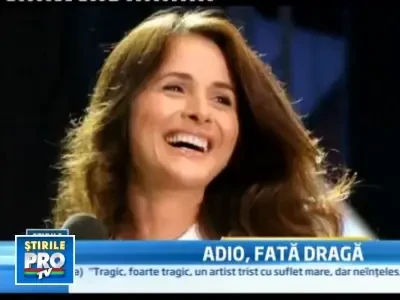 Artistii romani, socati de disparitia tragica a Madalinei Manole