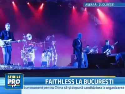 Faithless, show incendiar in Capitala