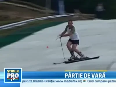 Puteti schia in plina vara la Cavnic, in Maramures